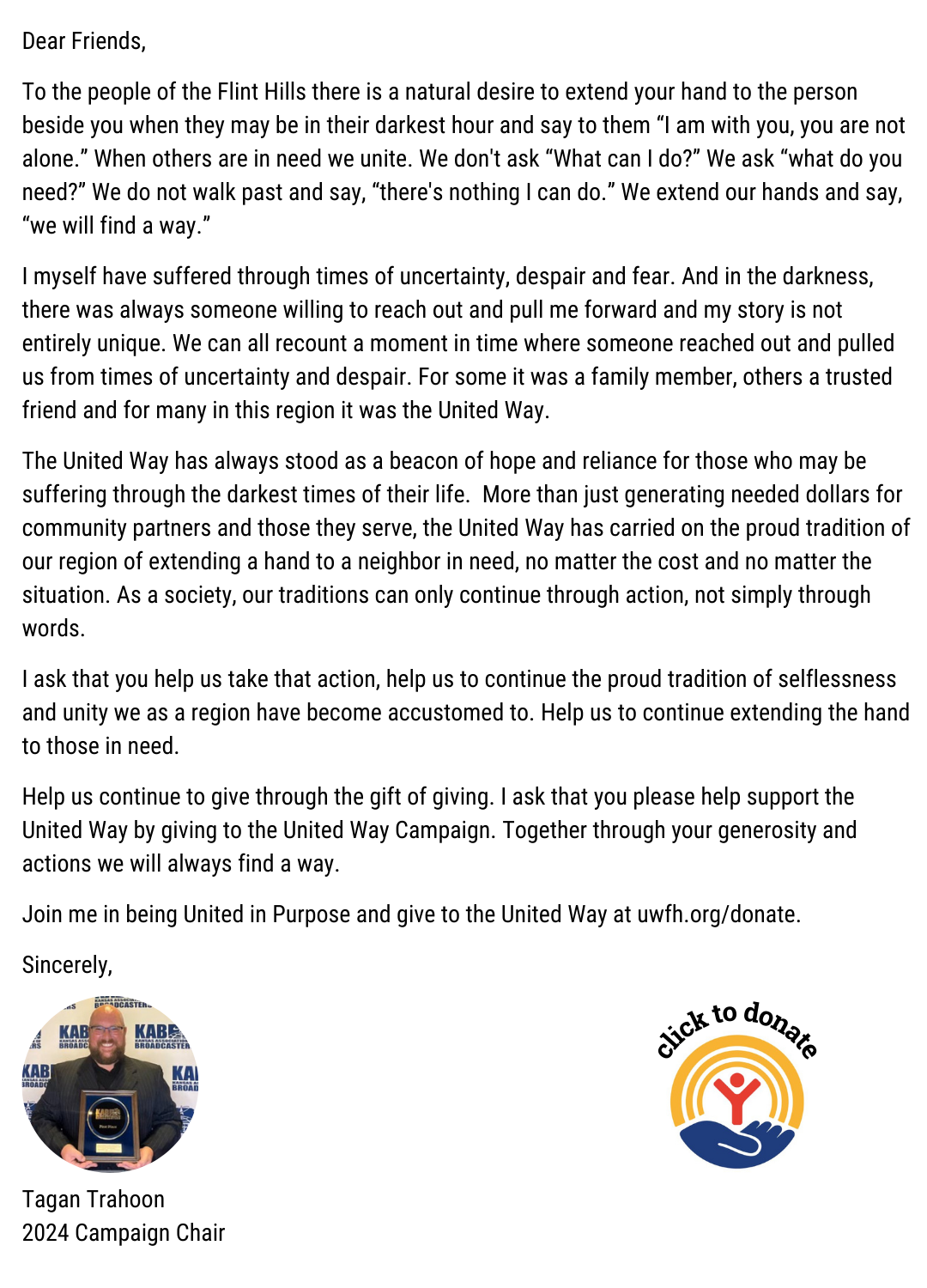 campaign letter