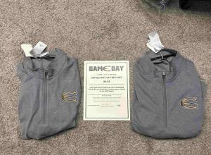 ESU Athletics shirts with gift certificate for football season tickets
