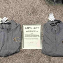 ESU Athletics shirts with gift certificate for football season tickets
